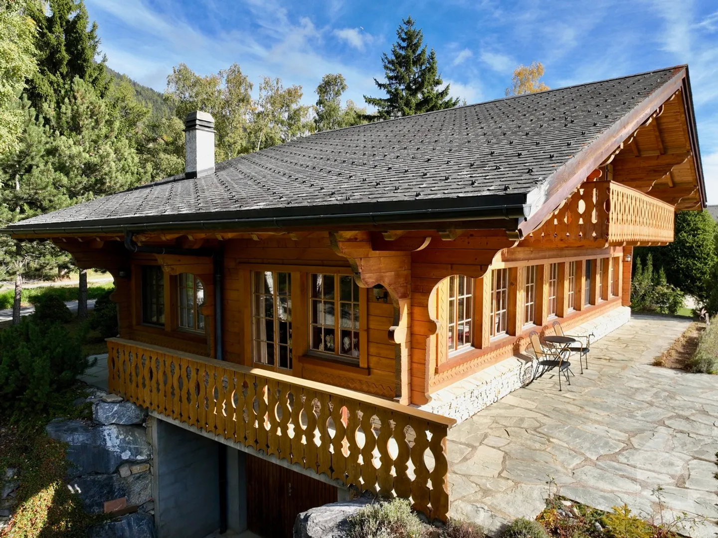 Chalet d'exception aux Mayens d'Arbaz - Photo 1 sur 13