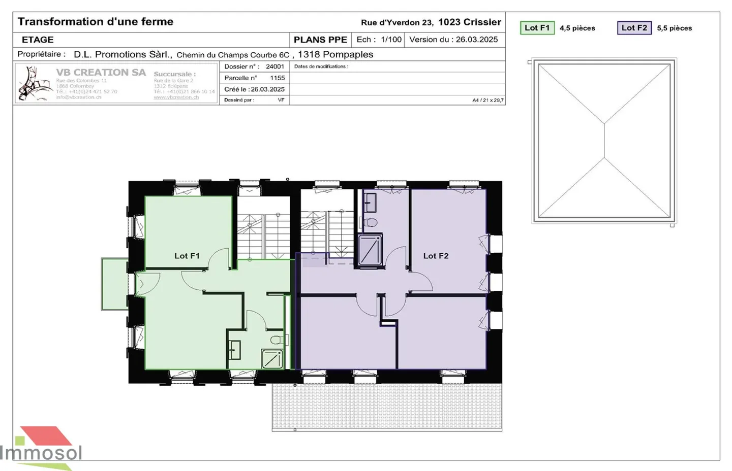 Crissier - Casa Doppia - 4.5 Stanze - Giardino - Garage - Foto 8 di 13