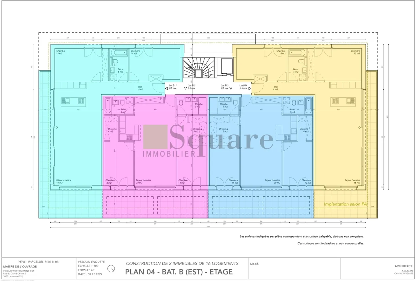 Nouvelle résidence au coeur des vignes à Yens/Morges - Photo 11 sur 13