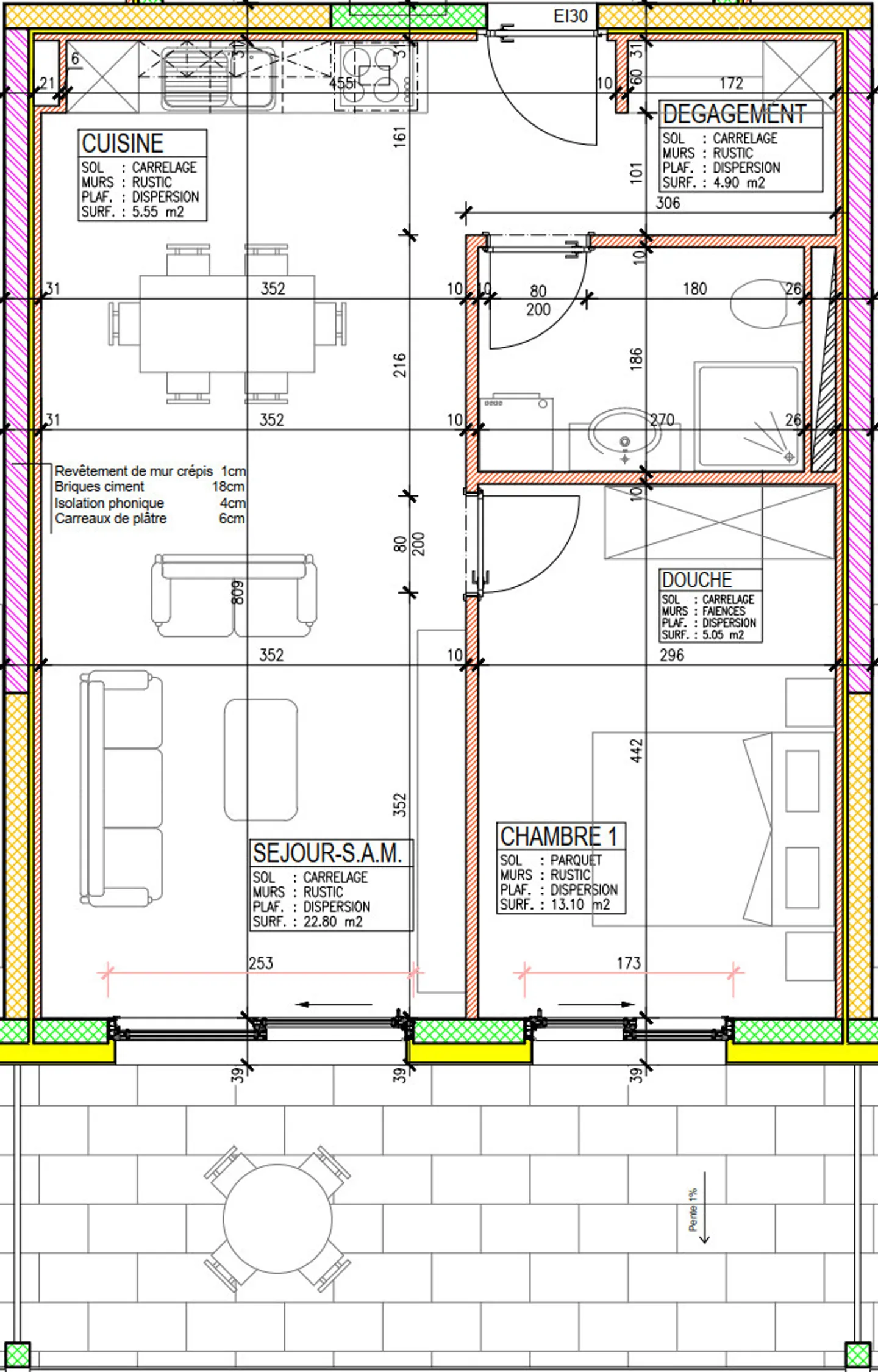 MAGNIFICO APPARTAMENTO DI 2.5 STANZE A CHALAIS - Foto 13 di 13