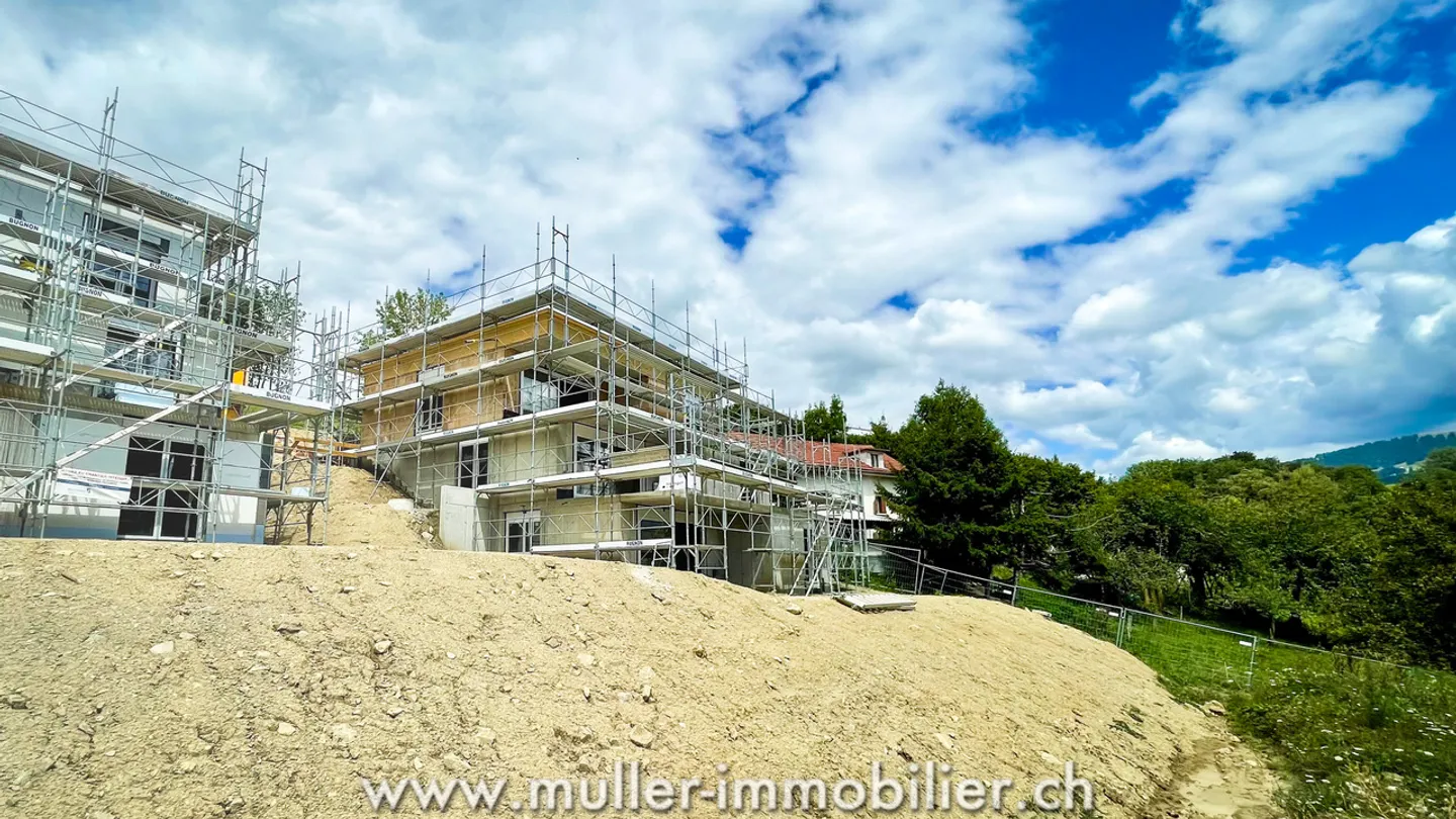 Letzte verfügbare Neubauwohnung - 3 Zimmer mit Terrasse & Gärten - Foto 9 von 13