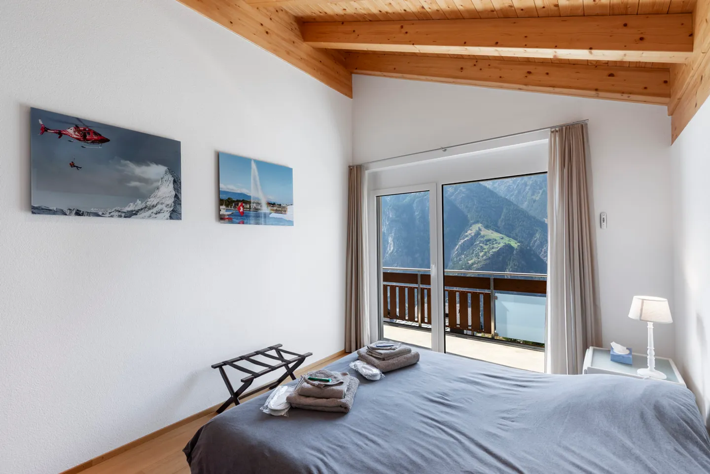 5.5 Zimmer Dachwohnung an grandioser Lage in Grächen - Photo 10 sur 13