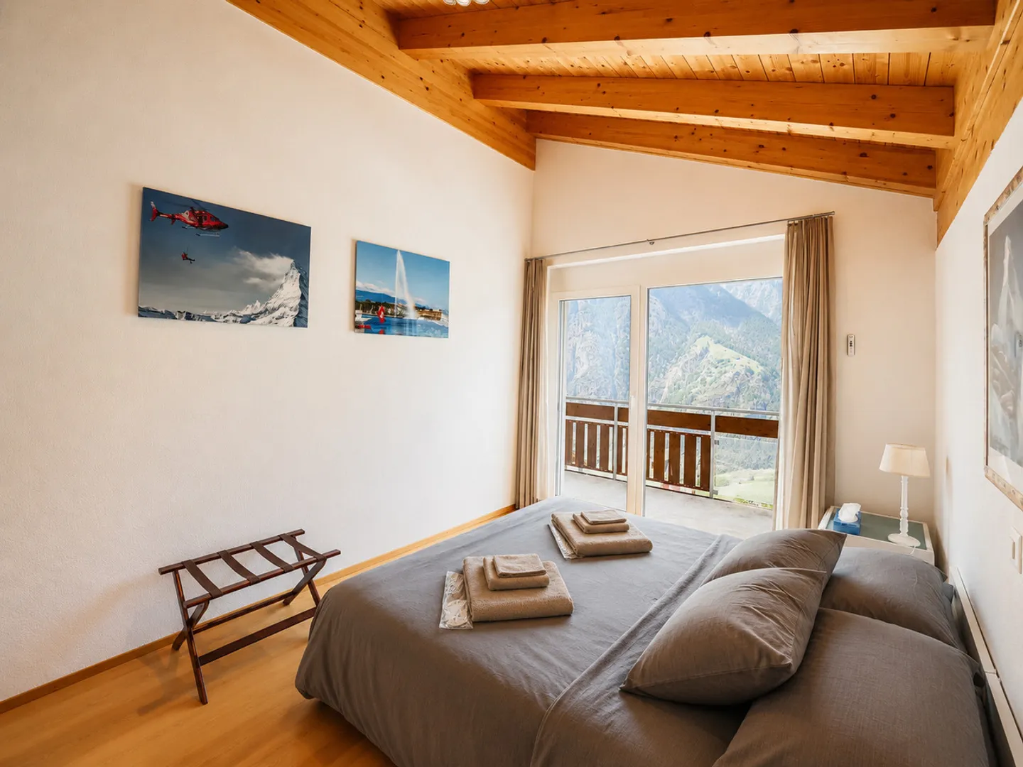 Appartement sous les combles de 5,5 pièces dans un emplacement grandiose à Grächen - Photo 10 sur 13