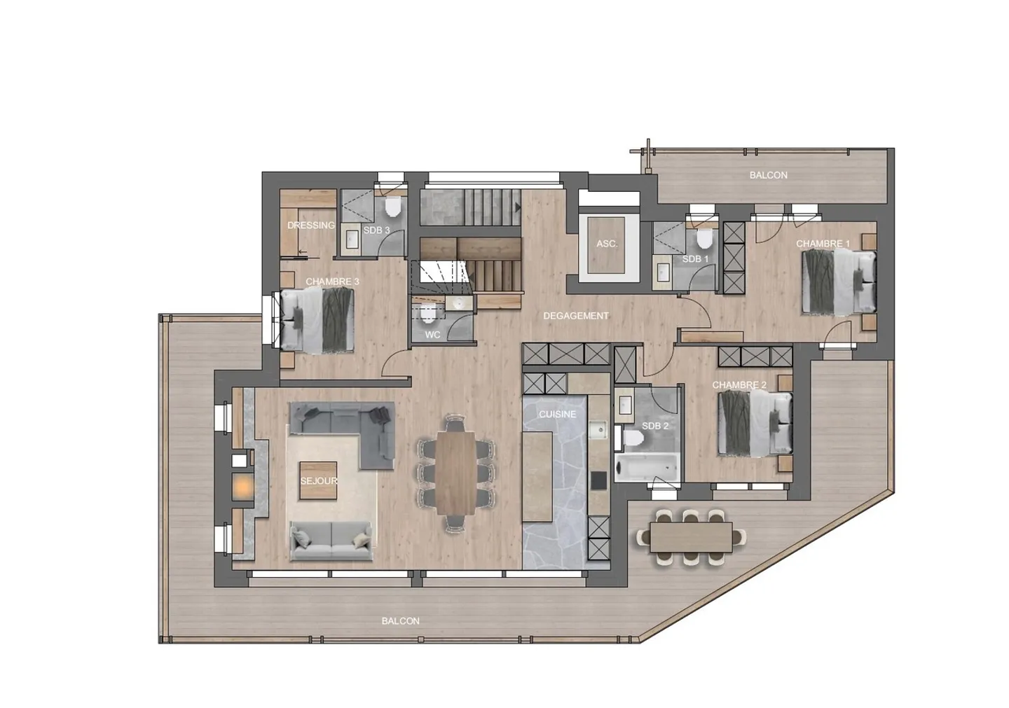 Attique de Luxe à Verbier - Photo 5 sur 10