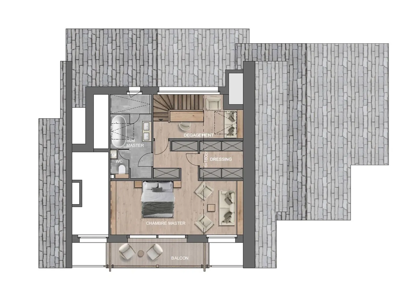 Attique de Luxe à Verbier - Photo 6 sur 10