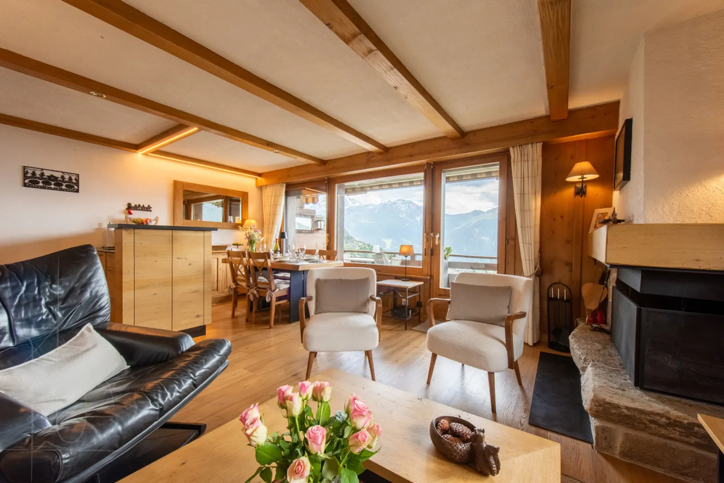 In vendita, appartamento PPE, 1936 Verbier, Rif Brunet - vista spettacolare - Foto 4 di 13