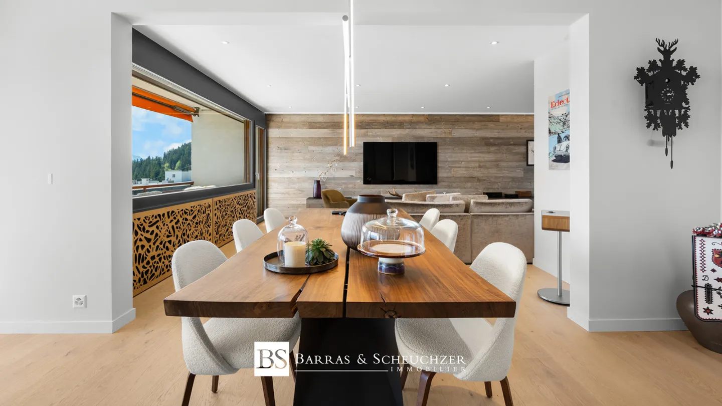 Außergewöhnliches Penthouse, vollständig renoviert mit atemberaubendem Blick - Foto 9 von 13