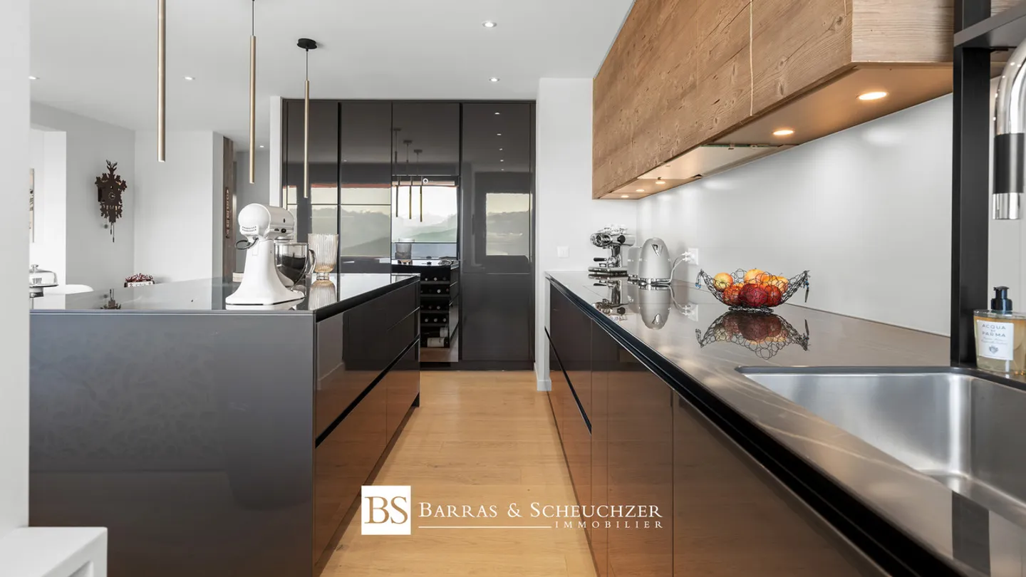 Außergewöhnliches Penthouse, vollständig renoviert mit atemberaubendem Blick - Foto 12 von 13