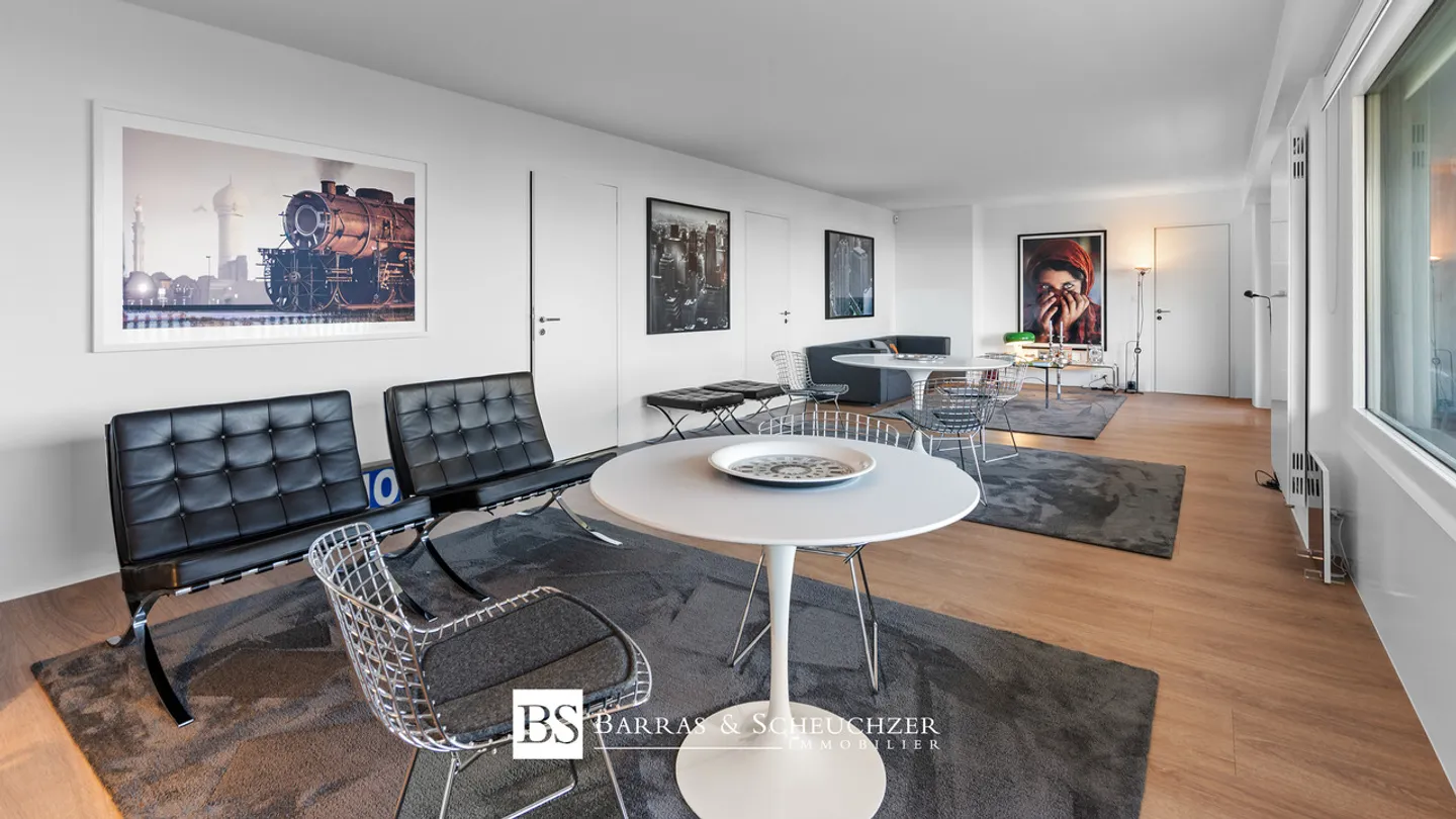 Luxuriöse renovierte Wohnung mit Pool und Tennis - Foto 6 von 13