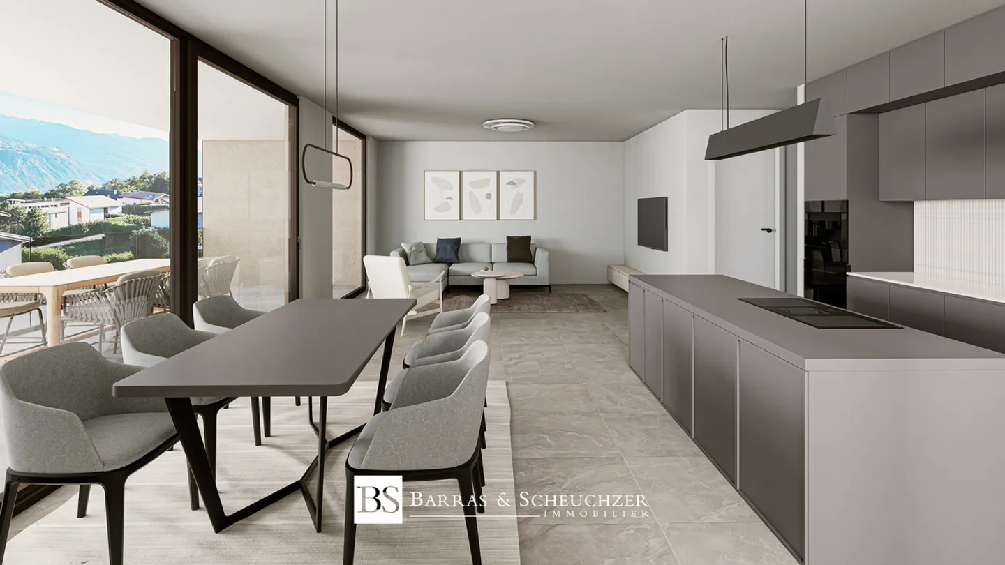 Appartements modernes à Chermignon - Photo 3 sur 8