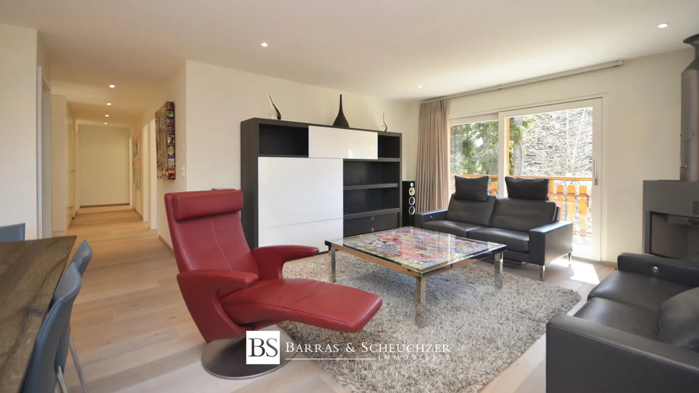 Luxuriöse 4,5-Zimmer-Wohnung möbliert verkauft - Foto 6 von 12