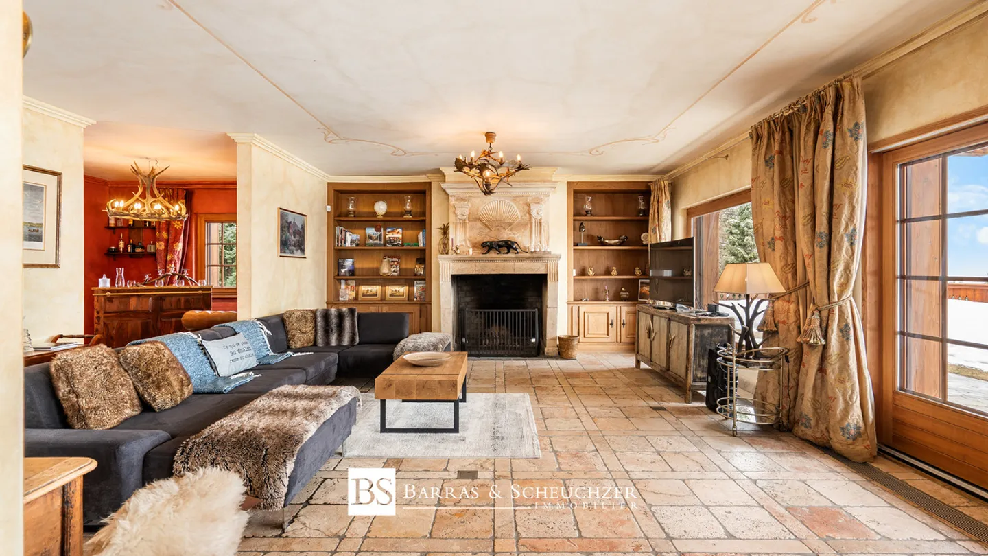 Exceptional Chalet in Plans-Mayens | Panoramic View - Photo 7 of 13