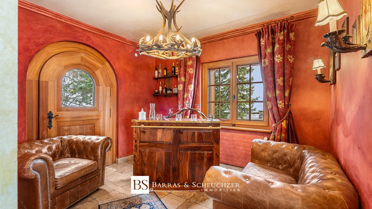 Exceptional Chalet in Plans-Mayens | Panoramic View - Photo 8 of 13