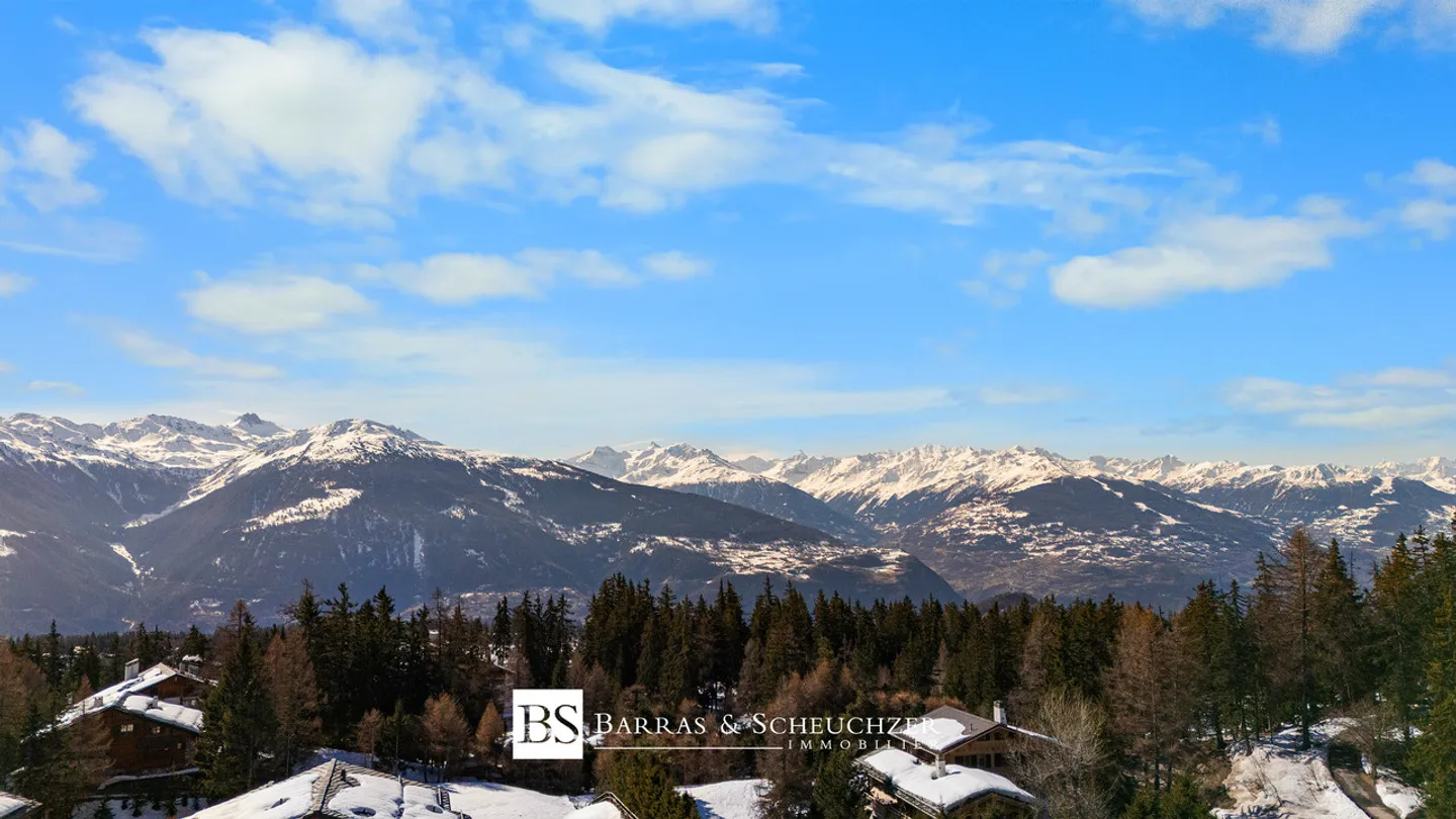 Exceptional Chalet in Plans-Mayens | Panoramic View - Photo 6 of 13