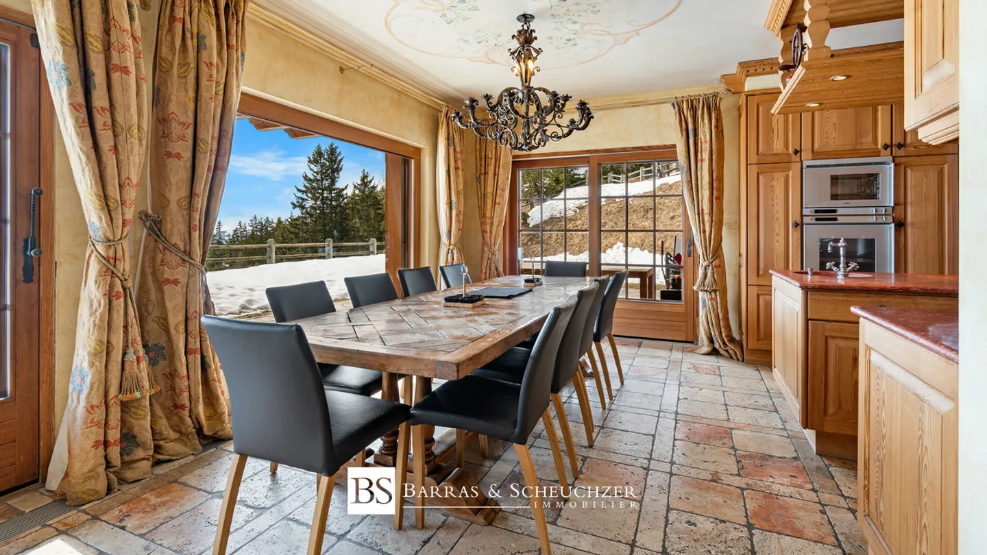 Exceptional Chalet in Plans-Mayens | Panoramic View - Photo 9 of 13