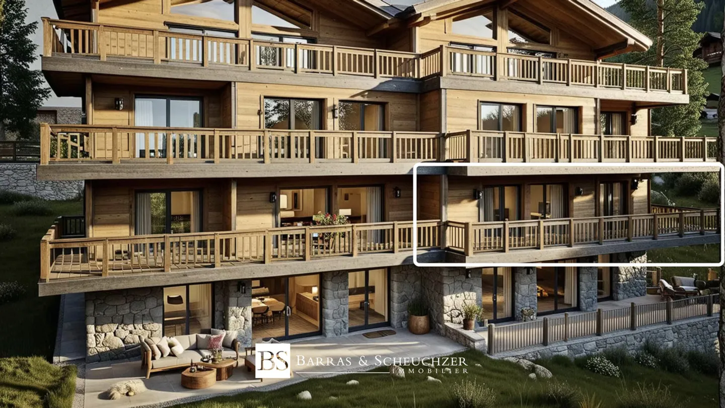 Neue 4.5-Zimmer-Wohnung, grosser Balkon, Panoramablick - Foto 1 von 7