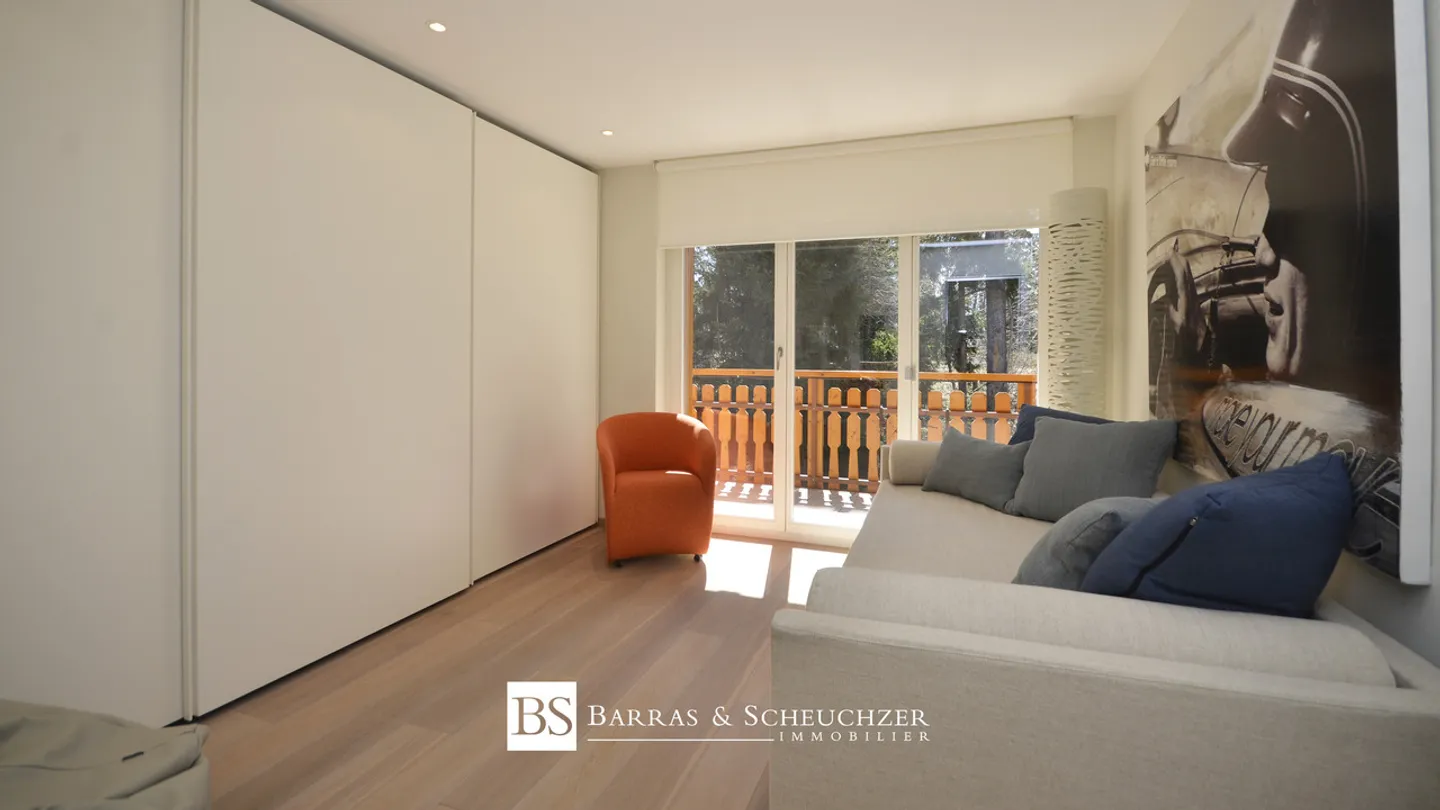 Luxuriöse 4,5-Zimmer-Wohnung möbliert verkauft - Foto 10 von 12