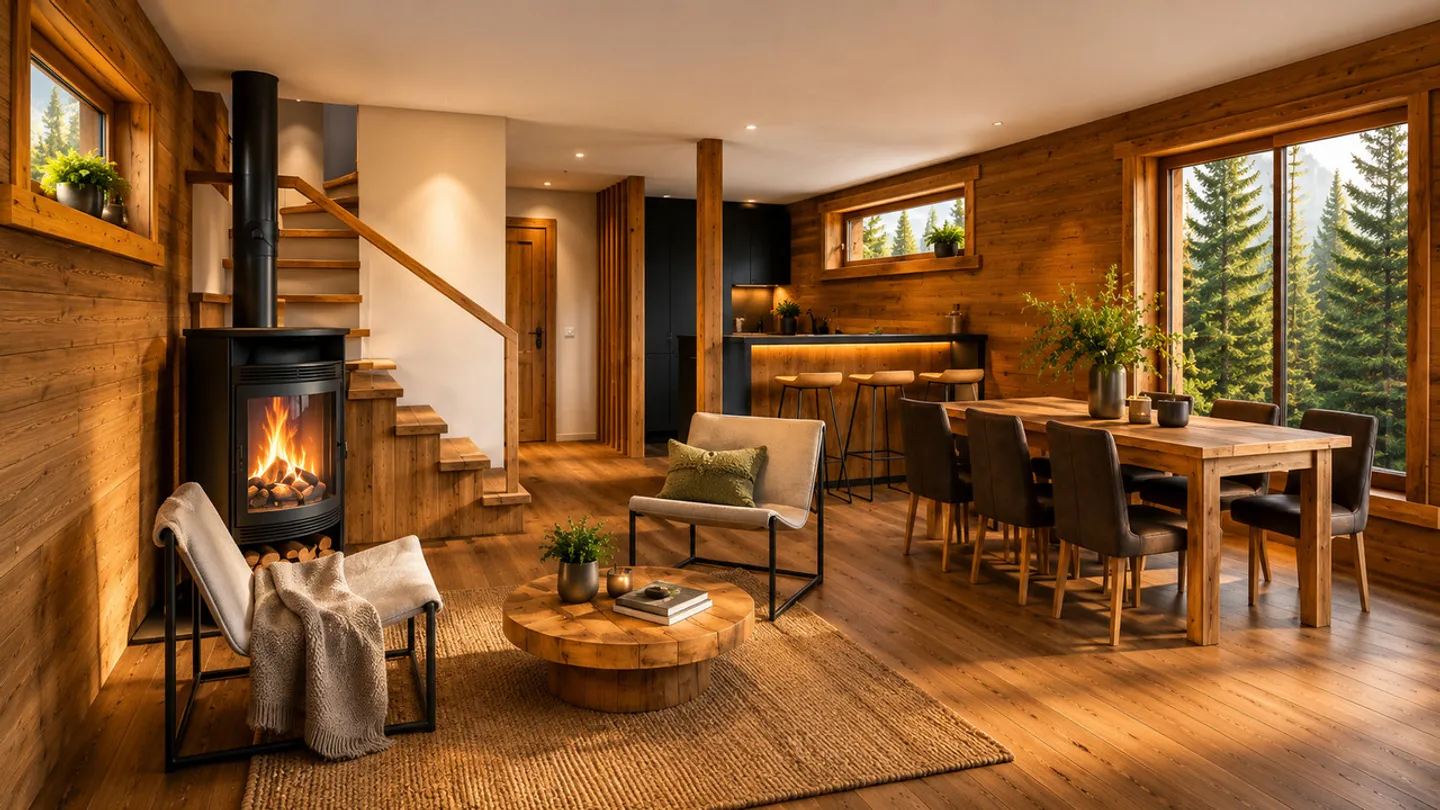 Chalet Magnifique avec Vue sur Montagne - Photo 1 sur 5