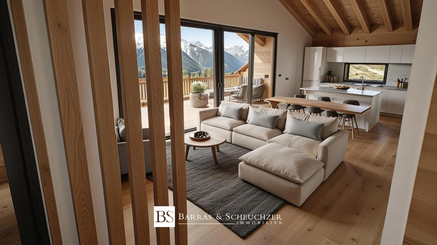 Duplex-Penthouse, 5.5 Zimmer, Terrasse, Panoramablick - Foto 2 von 5