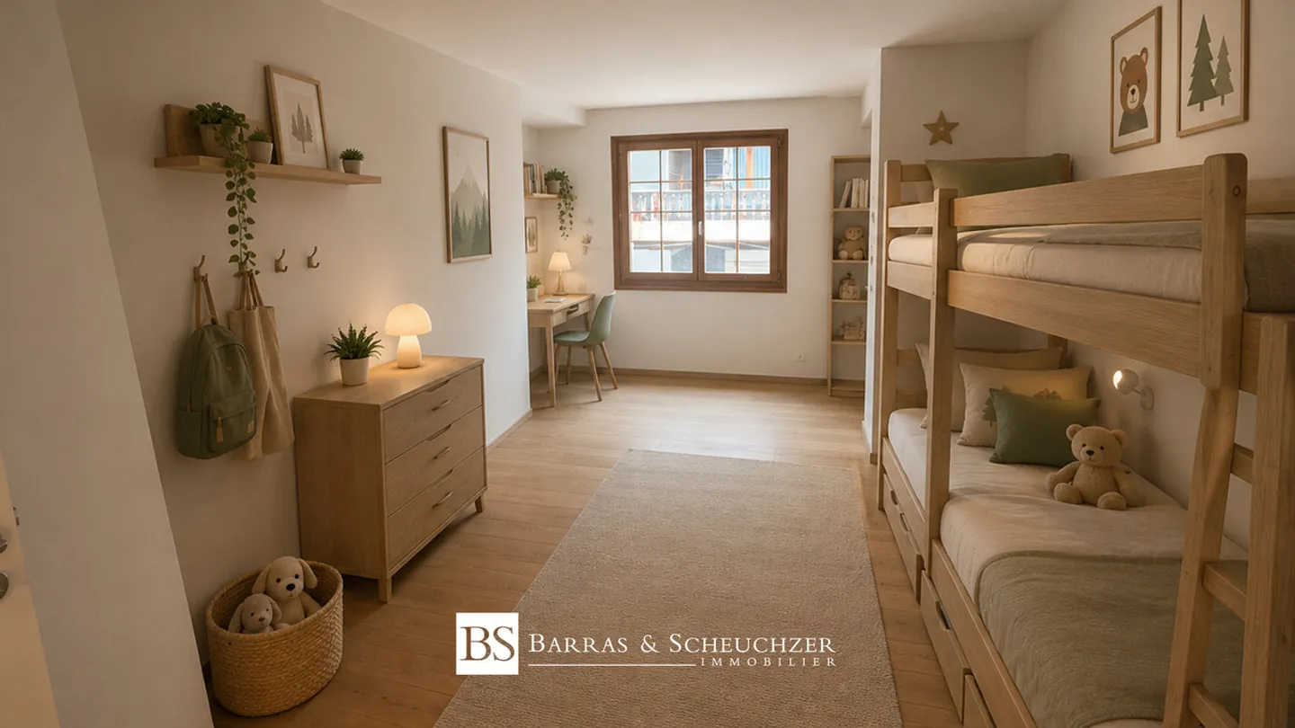 Magnifique 4.5 pièces rénové en résidence secondaire - Photo 9 sur 13