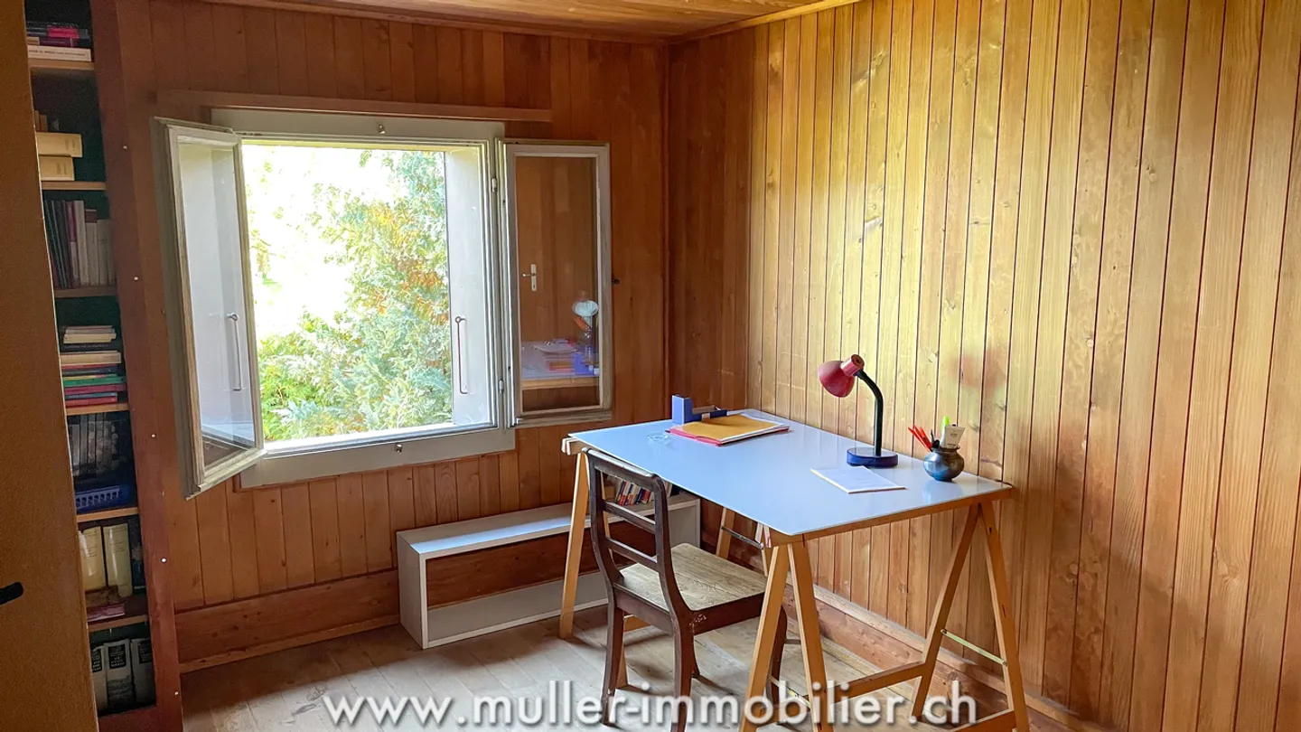 Charmantes Haus mit Blick auf die Felder, nahe Romont! - Foto 9 von 13