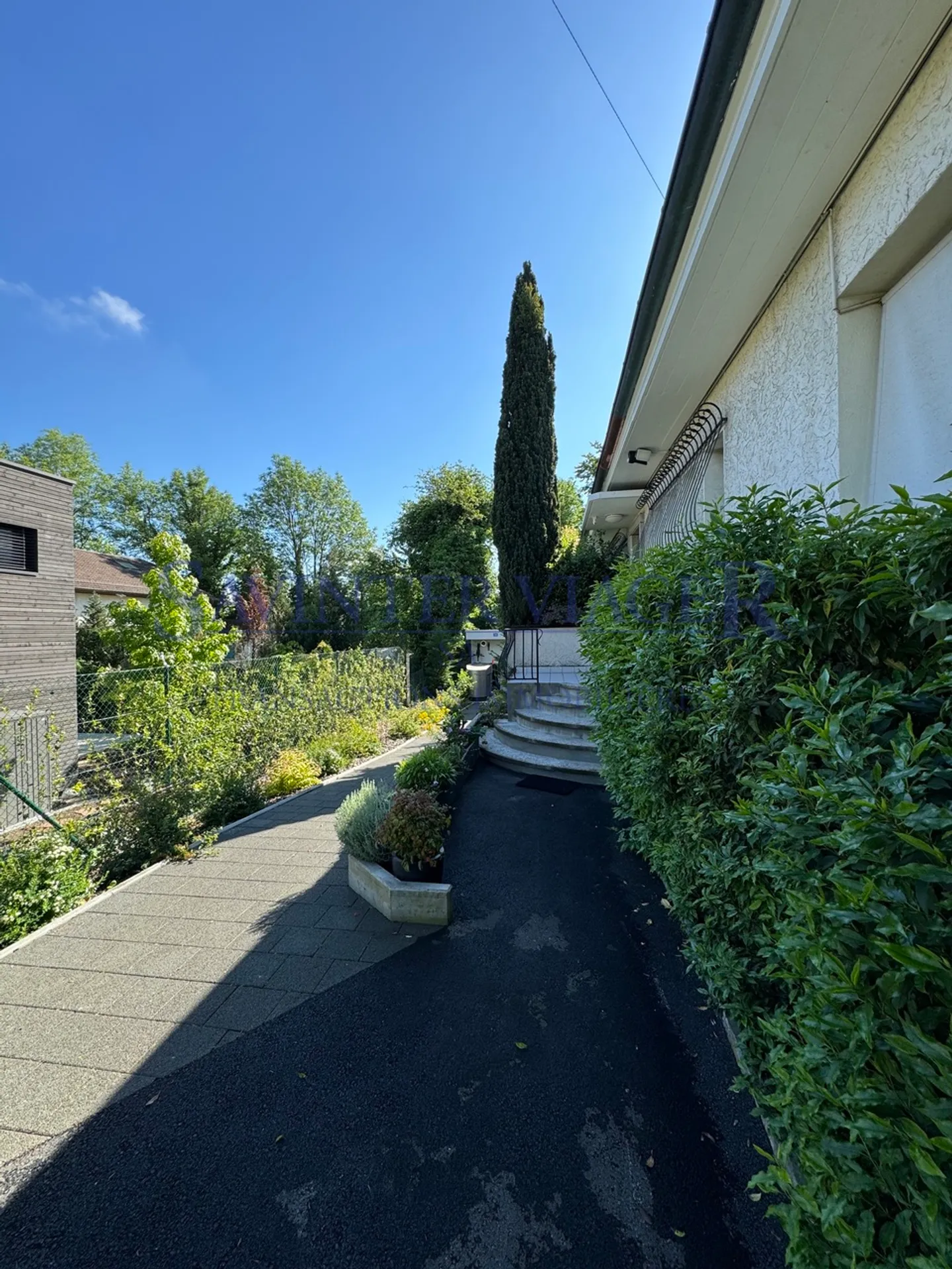 Plan-les-Ouates, Haus in einem Villenviertel - Besetzte Leibrente - Foto 3 von 11