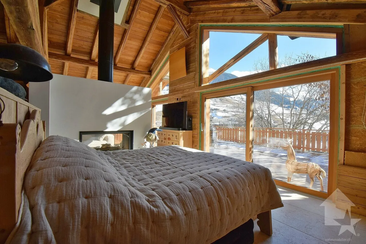 Magnificent chalet, spacious, renovated with a garage + terrace - Photo 6 of 13