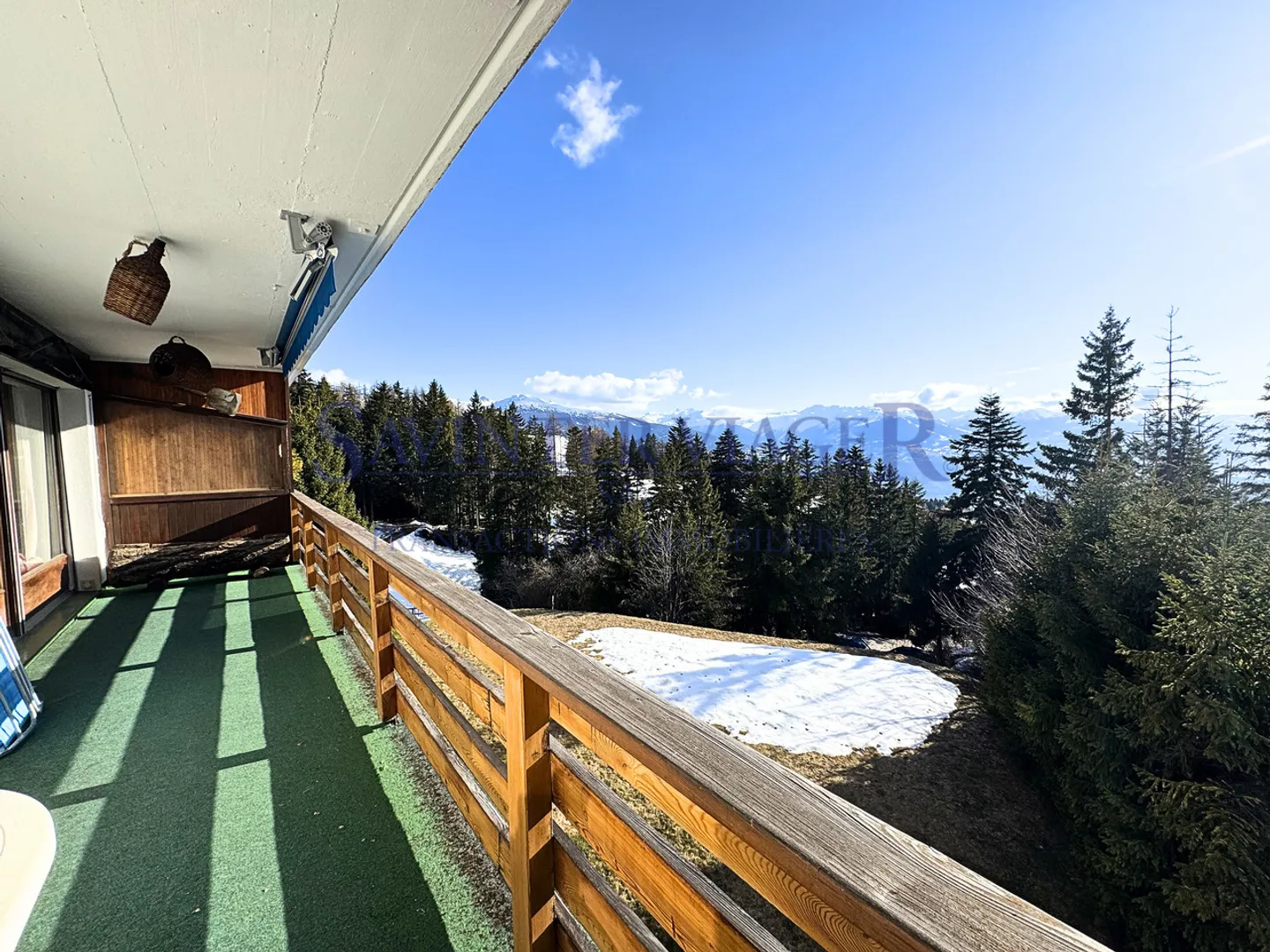 Magnificent view. Crans-Montana. Occupied Life Annuity. - Photo 11 of 13