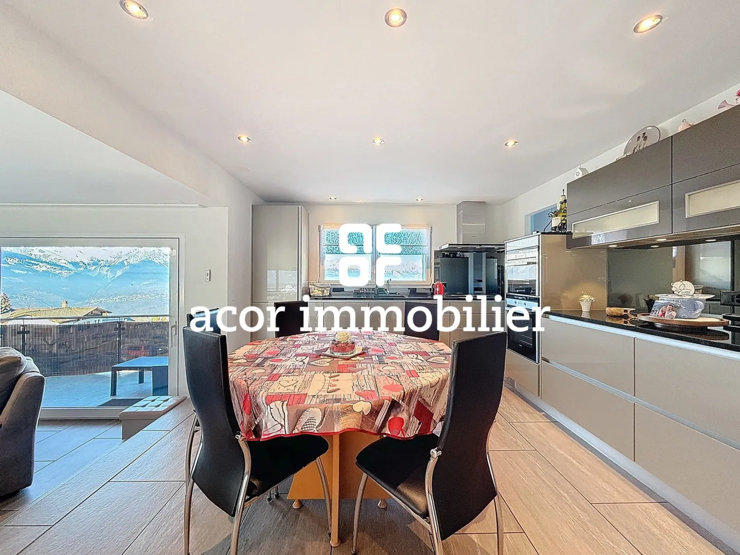 Haute-Nendaz - Crossing 3½ rooms with spectacular panoramas on - Photo 2 of 4