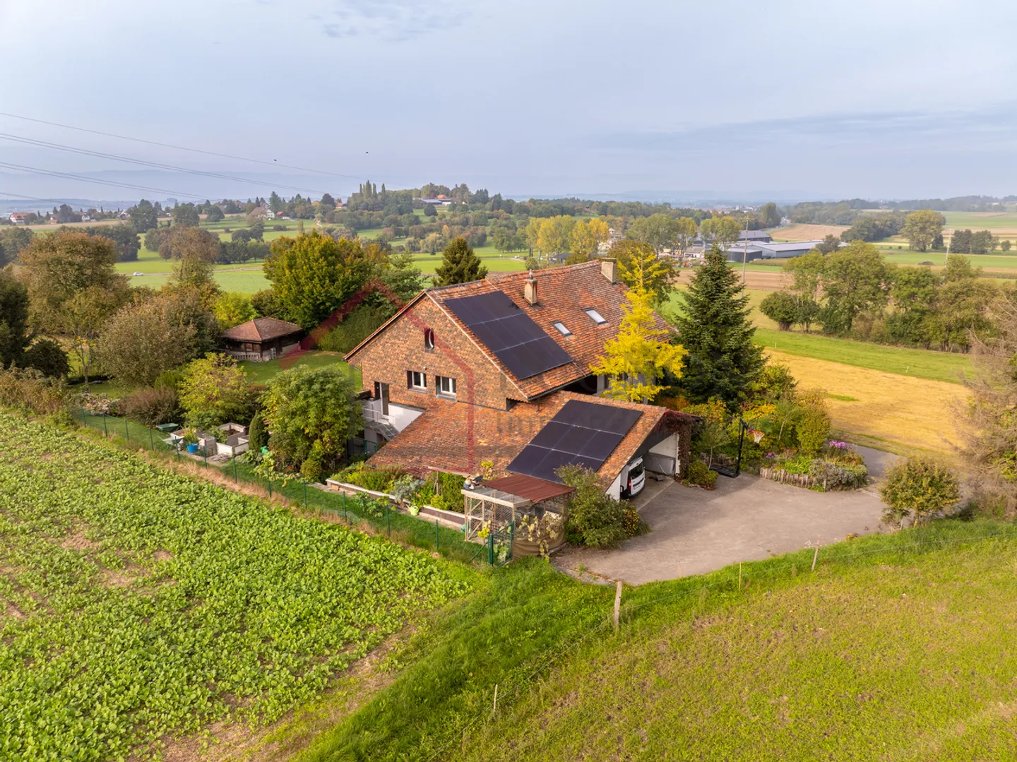 Renovierte Charakterfarm mit totaler Privatsphäre 5 Minuten von Payerne entfernt - Foto 11 von 13