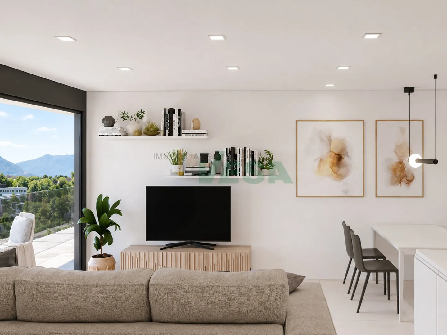 Appartement élégant, nouveau et lumineux de 3,5 pièces - Photo 8 sur 9