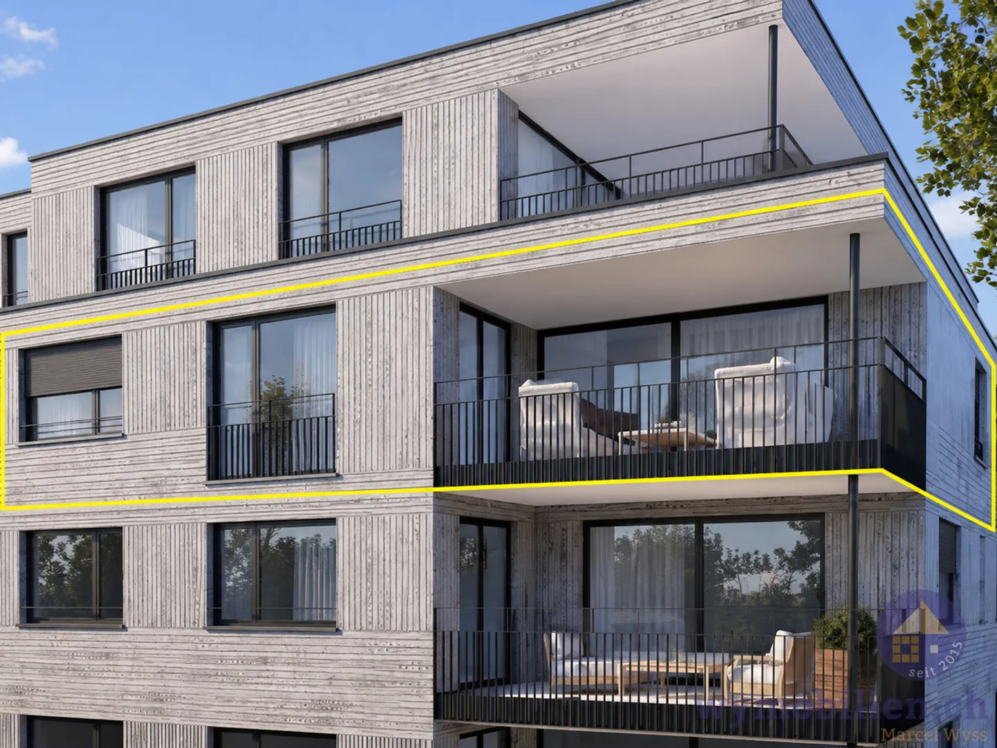 Nuova costruzione: Appartamento di alta qualità 4 1/2 a Kirchberg - Foto 2 di 11