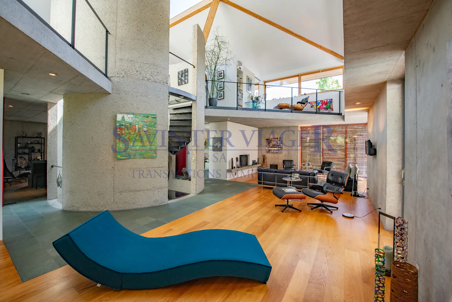 Une signature architecturale face au Léman - Vente en Viager - Foto 2 von 2