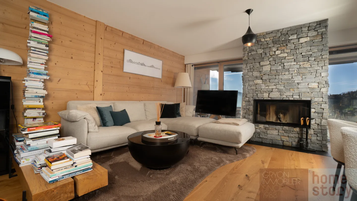 Centro di Villars, 4,5 camere di alta gamma (128 m², 2020) - Foto 1 di 13