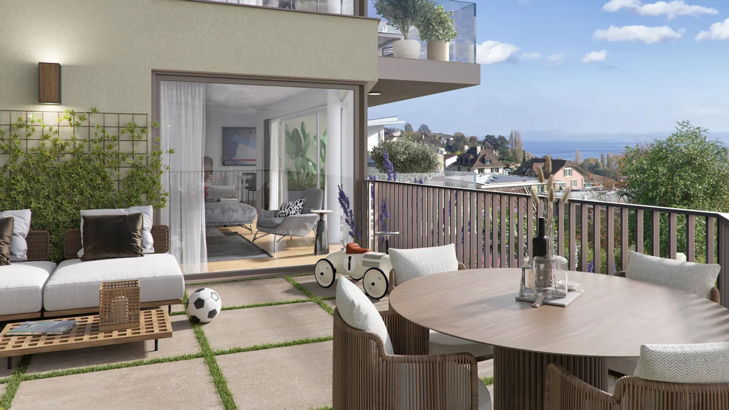Confort, élégance et modernité pour cet appartement 4,5 pièces - Photo 1 sur 7