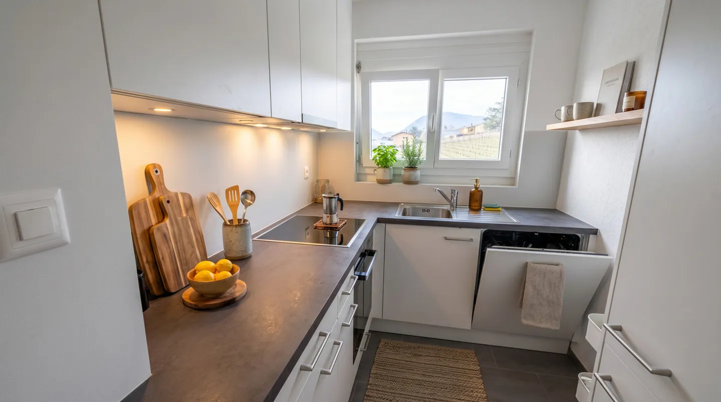 Renovierte 3.5-Zimmer-Wohnung, Seeblick, sehr ruhige Gegend - Foto 7 von 7