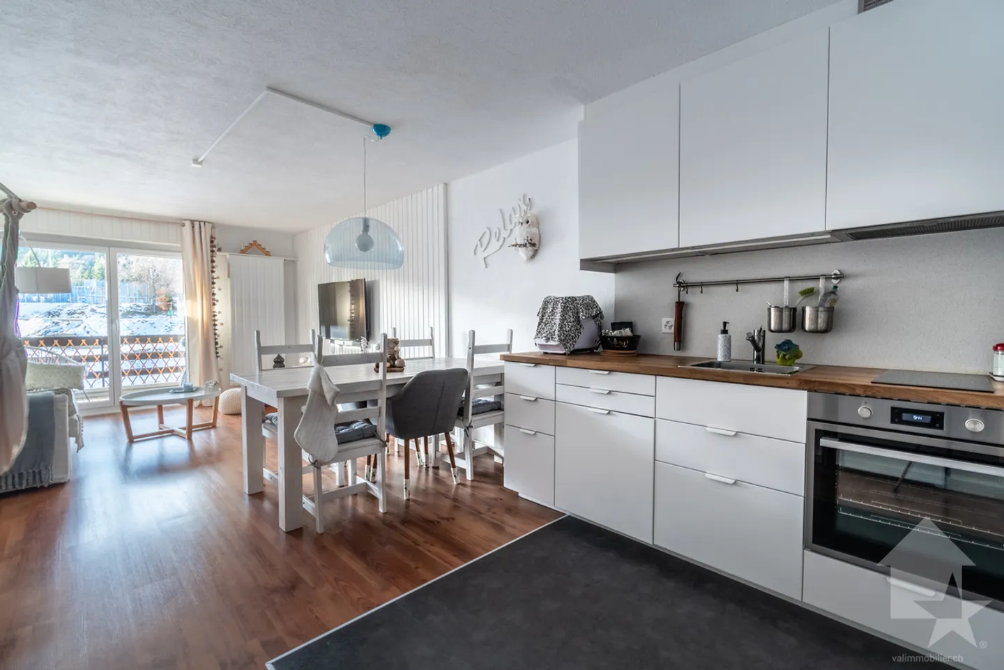 Torgon, superbe 2.5 Zimmer Wohnung in der Residenz "La Jorette" - Foto 5 von 13