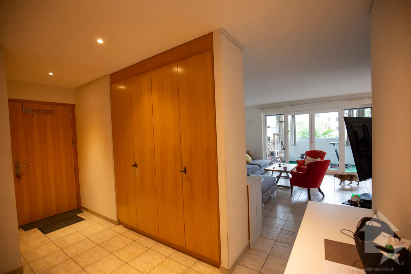 4,5-Zimmer-Wohnung mit Garage in Châteauneuf-Conthey - Foto 9 von 13