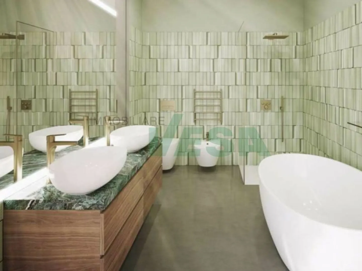 Nouvel appartement luxueux de 2,5 pièces avec belle terrasse et jardin - Photo 7 sur 9