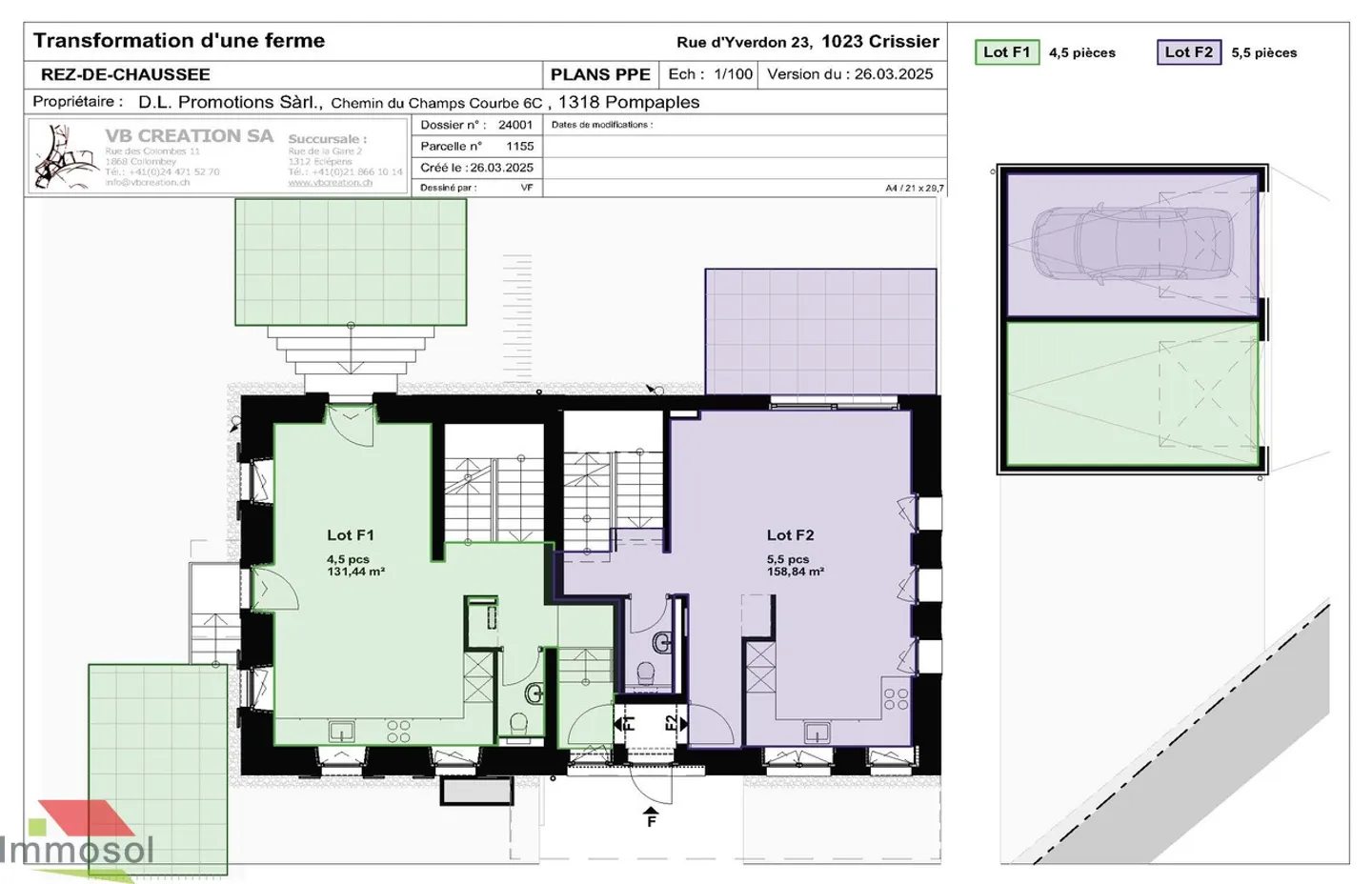Crissier - Casa Doppia - 4.5 Stanze - Giardino - Garage - Foto 7 di 13