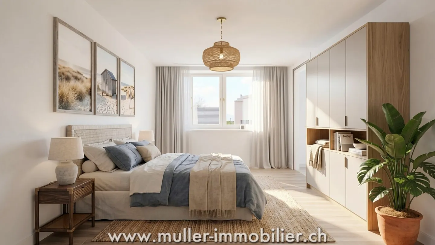 4,5 Zimmer, klare Sicht, ruhig und nah an der Schule - Foto 4 von 13