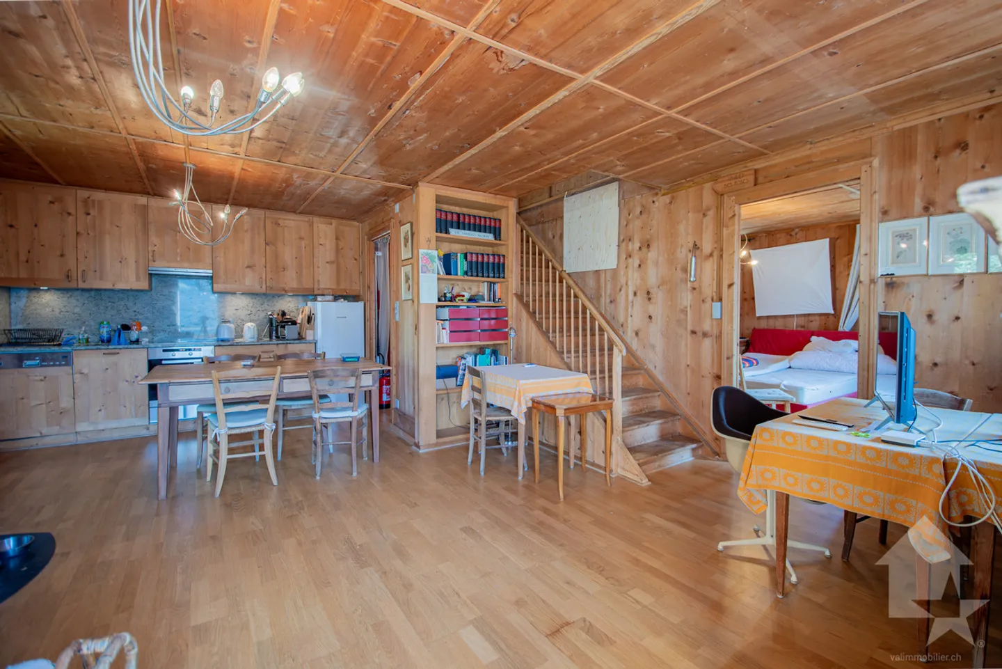 Duplex con vista eccezionale sul ghiacciaio del Trient - Foto 5 di 13