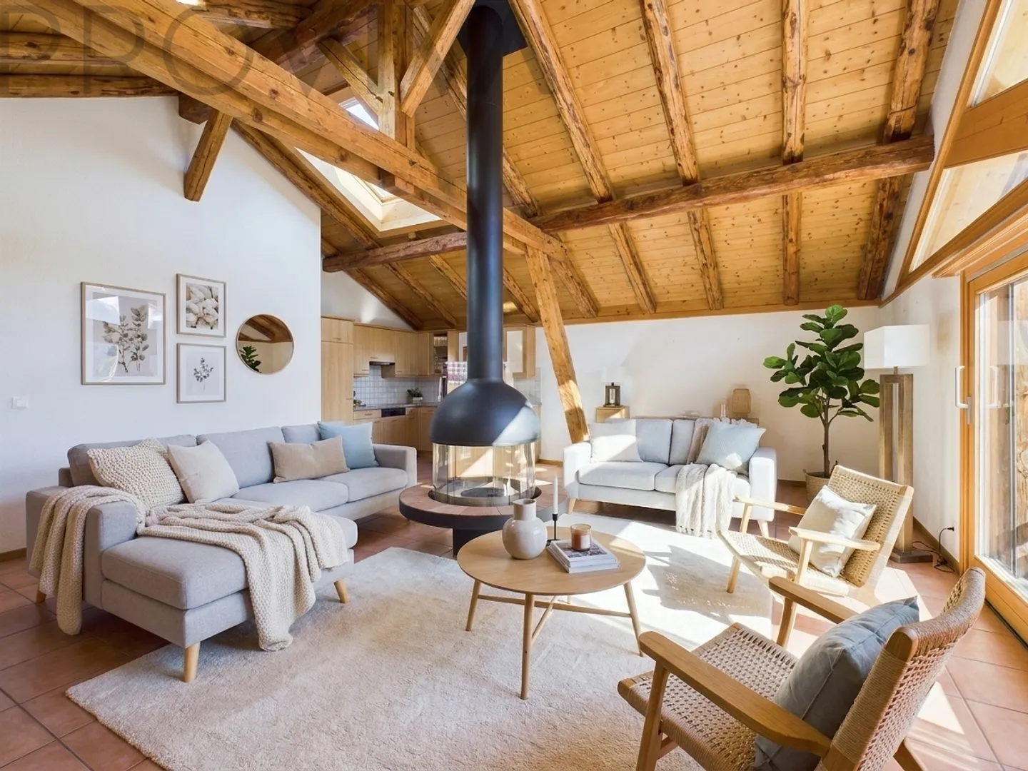 Walliser Juwel - Chalet mit Studio & Panorama-Terrasse - Foto 2 von 7