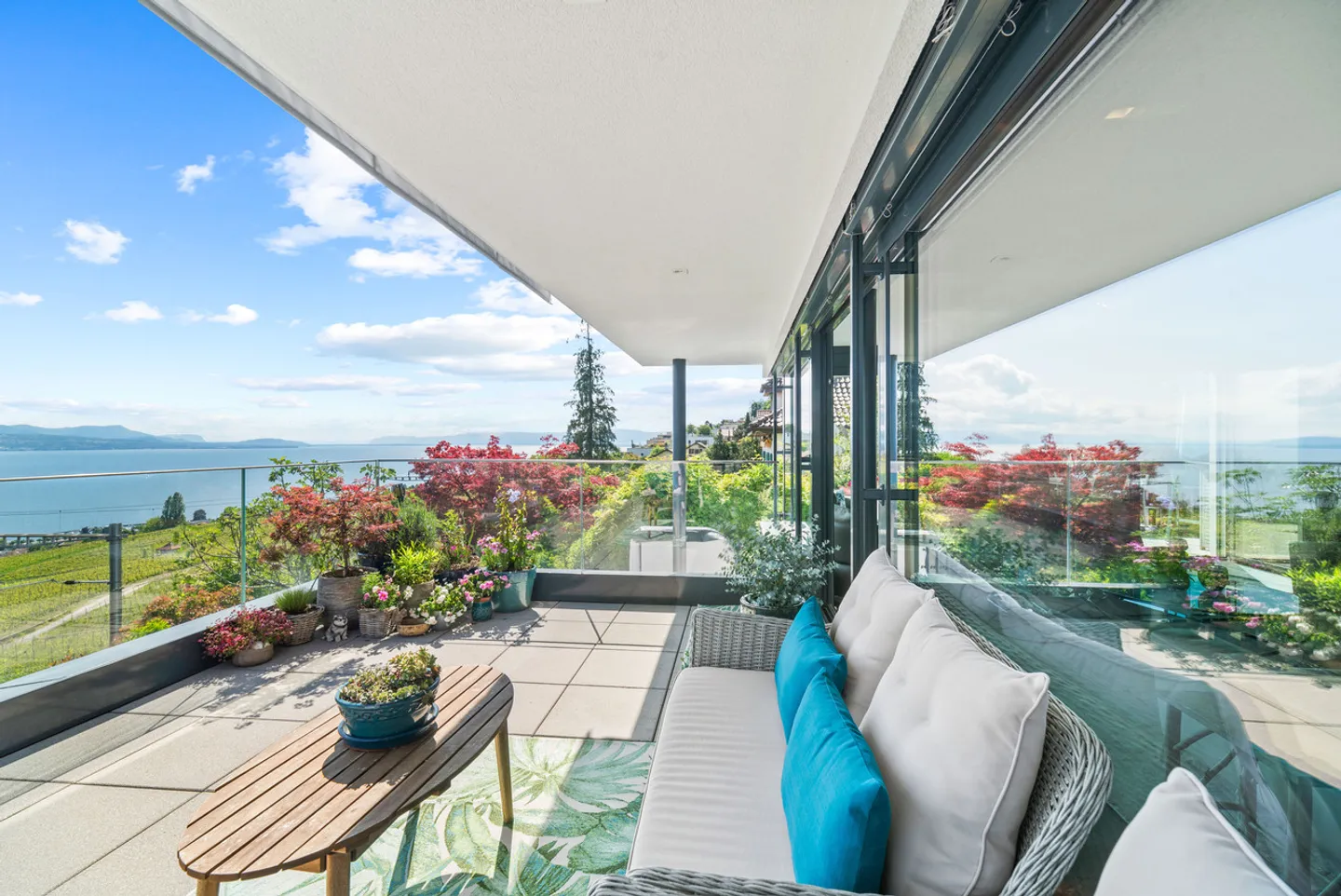 Belle propriété moderne avec vue panoramique à Lutry - Photo 9 sur 13
