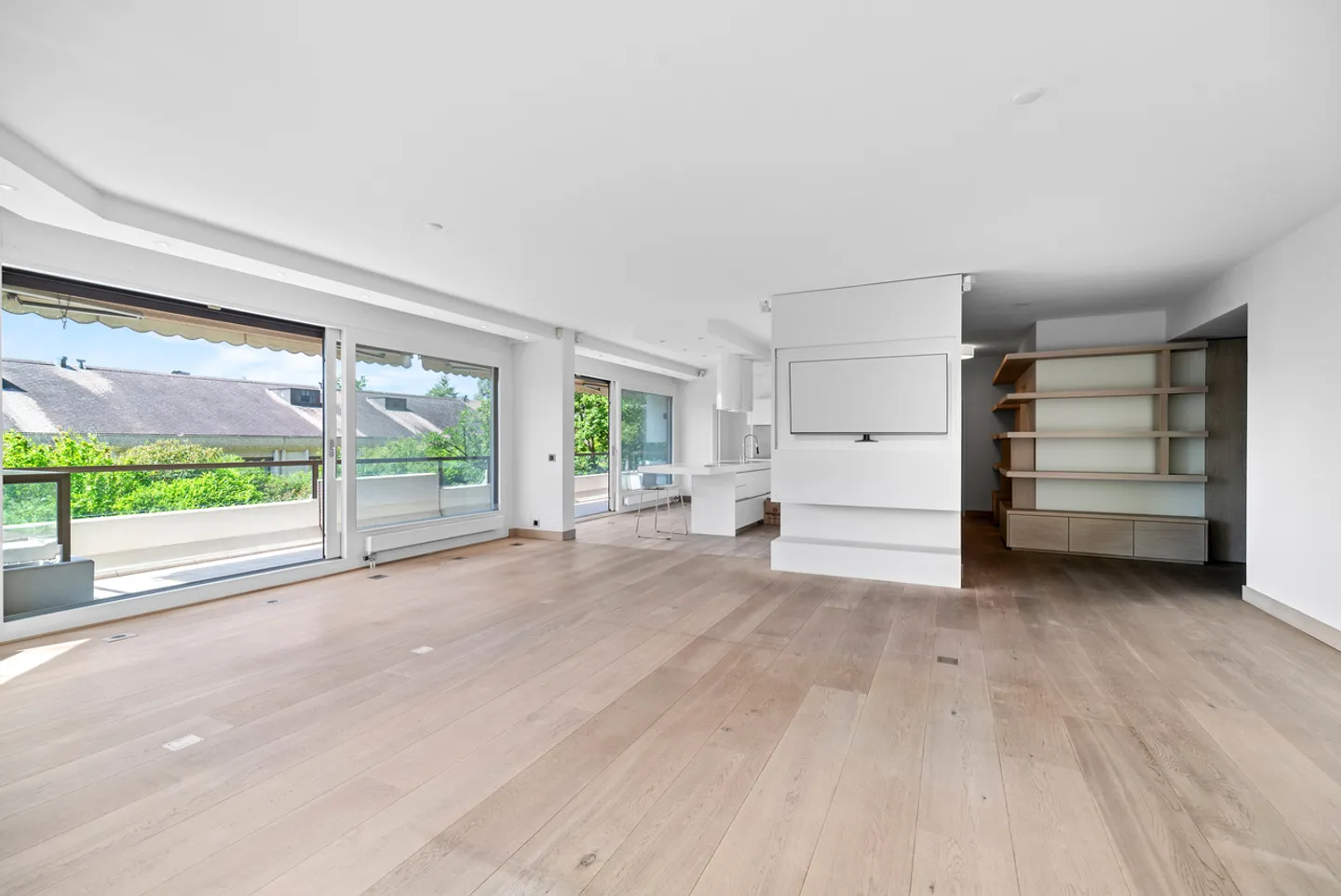 Beau duplex, 6,5 pièces, avec piscine,  jardin au coeur de Champel - Foto 5 von 12