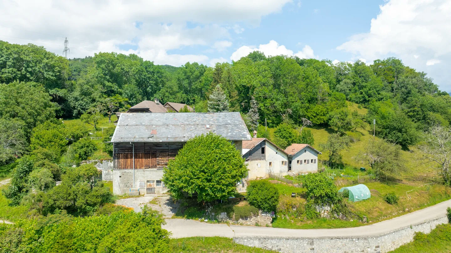 Farm to renovate, panoramic view of the lake - Chardonne - Photo 3 of 5