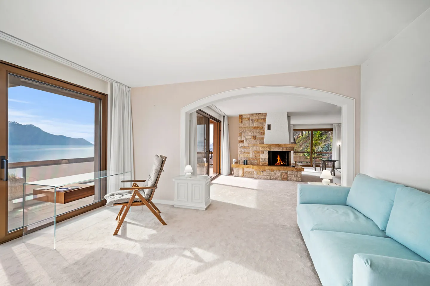 Superb apartment with panoramic view in Montreux - Photo 8 of 13