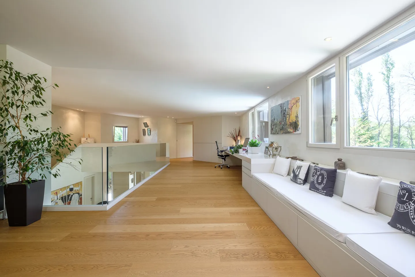 Architektenhaus sehr privat und ohne Lärm, Conches (GE) - Foto 8 von 13