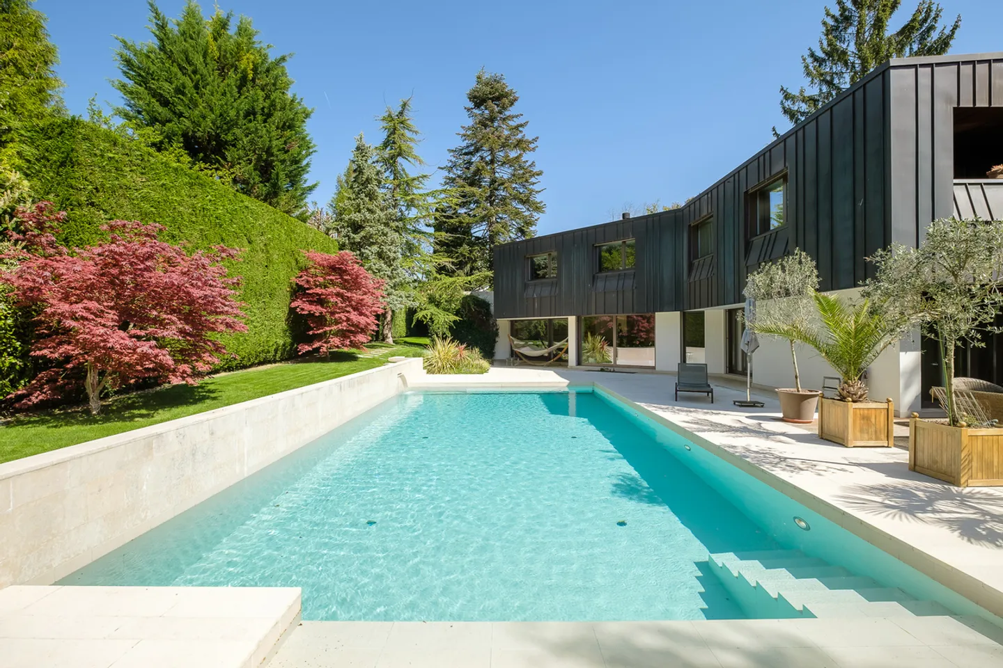 Architektenhaus sehr privat und ohne Lärm, Conches (GE) - Foto 2 von 13
