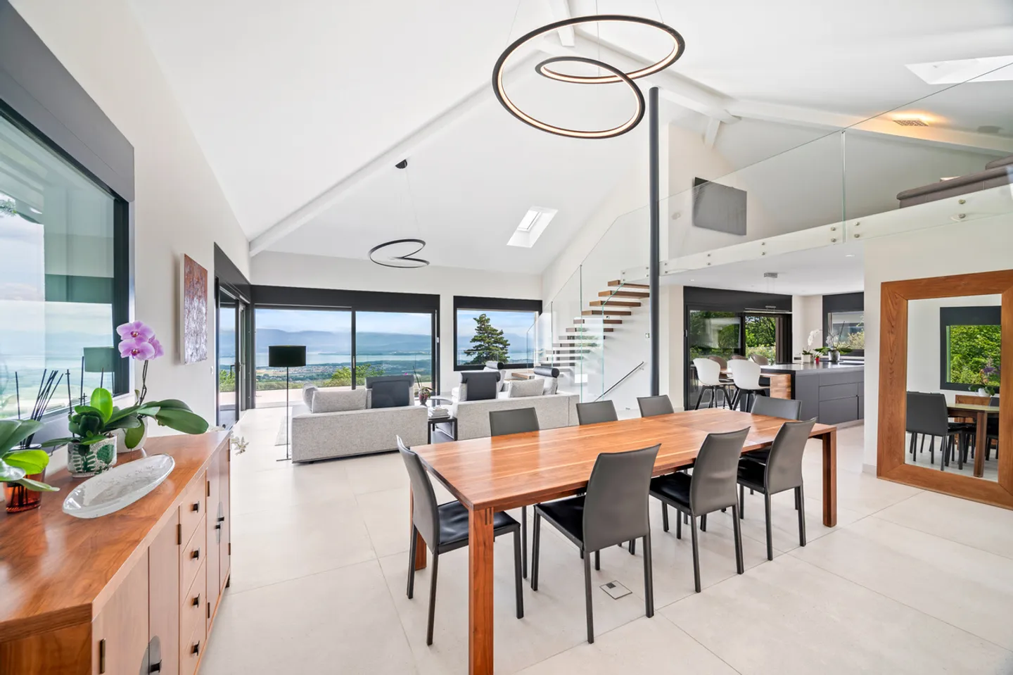 Villa contemporanea chiavi in mano, con piscina - Arzier-le-Muids - Foto 3 di 13
